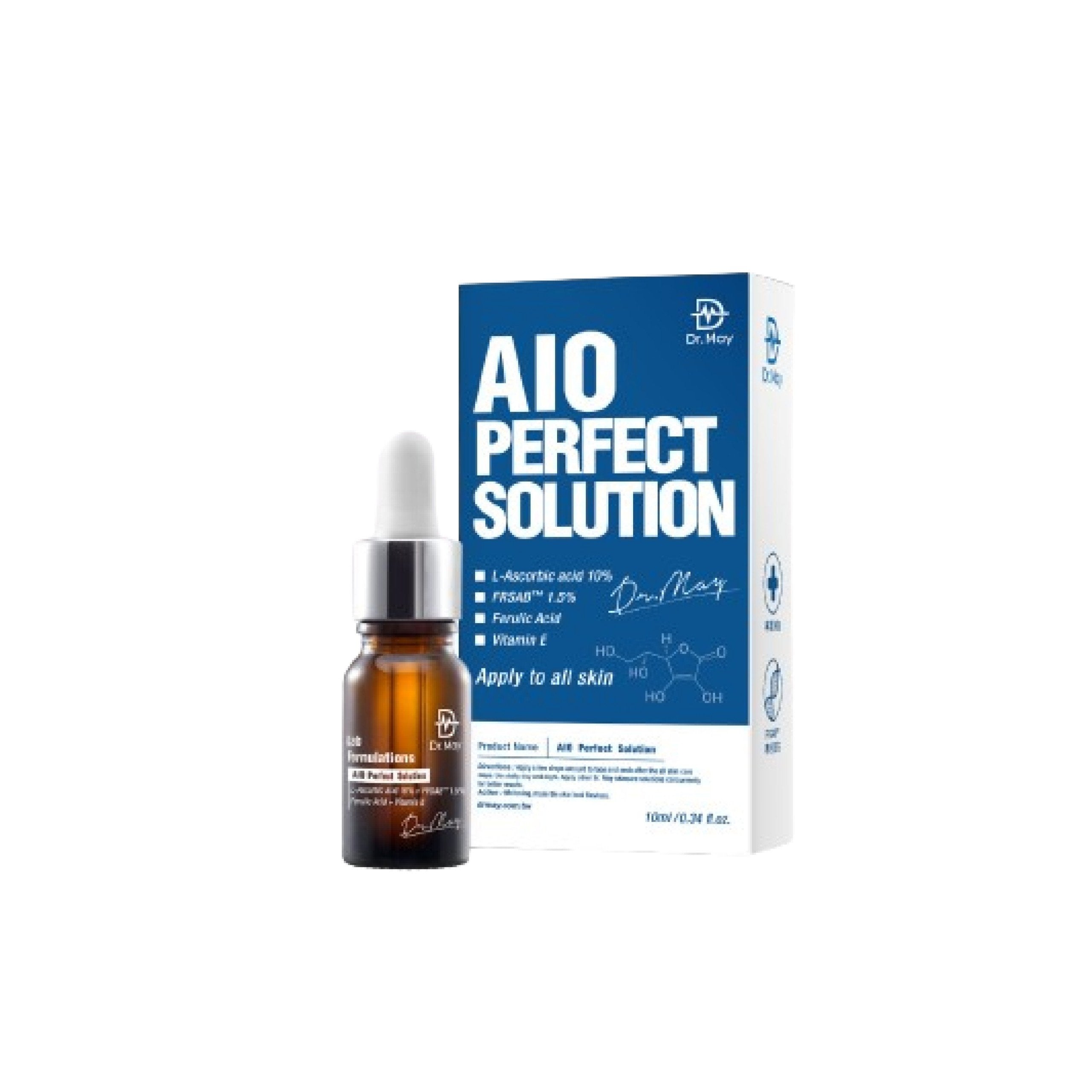 Dr.May Aio Essence Helps Whiten Skin and Supports Dark Spots - Dr. May Aio Perfect Solution 10ml