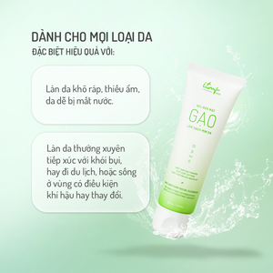 Gel rửa mặt gạo ITMF làm sạch mịn da 100ml 5