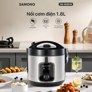 Nồi cơm điện hiệu SAMONO, model SW-RCES18 2